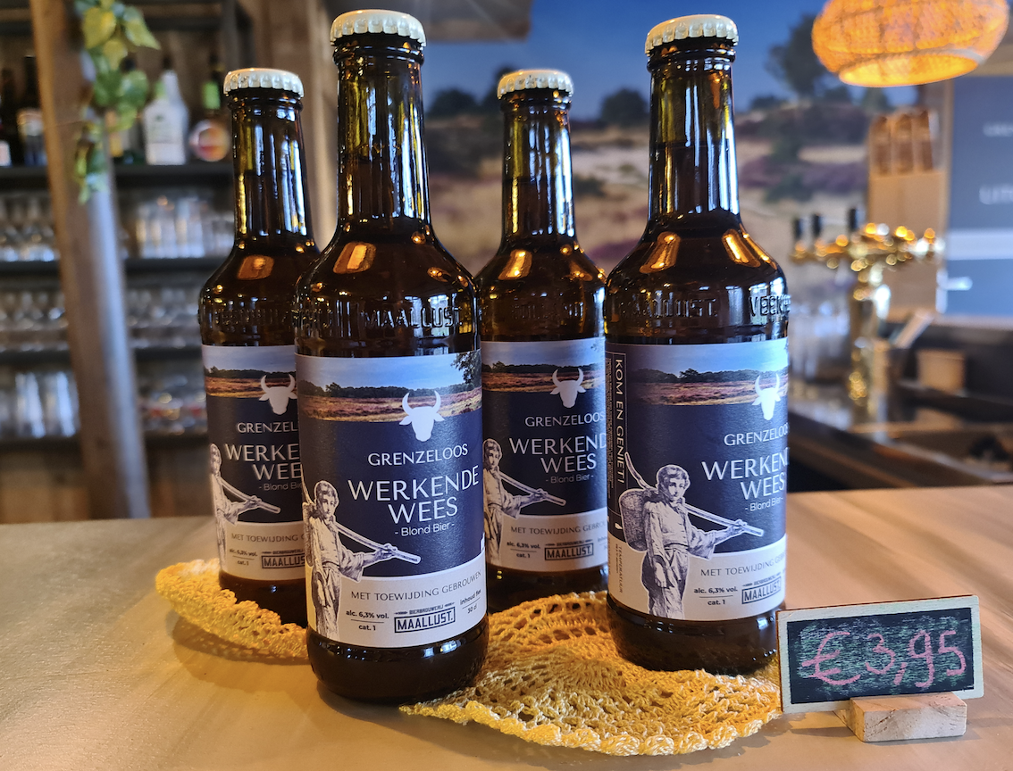Heerlijke biertjes van Grenzeloos Werkende Wees biertje van Grenzeloos