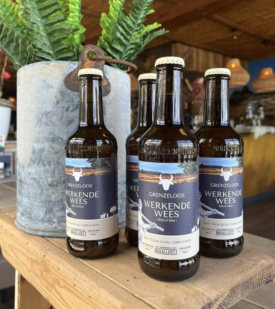 bier van hier Werkende wees biertje