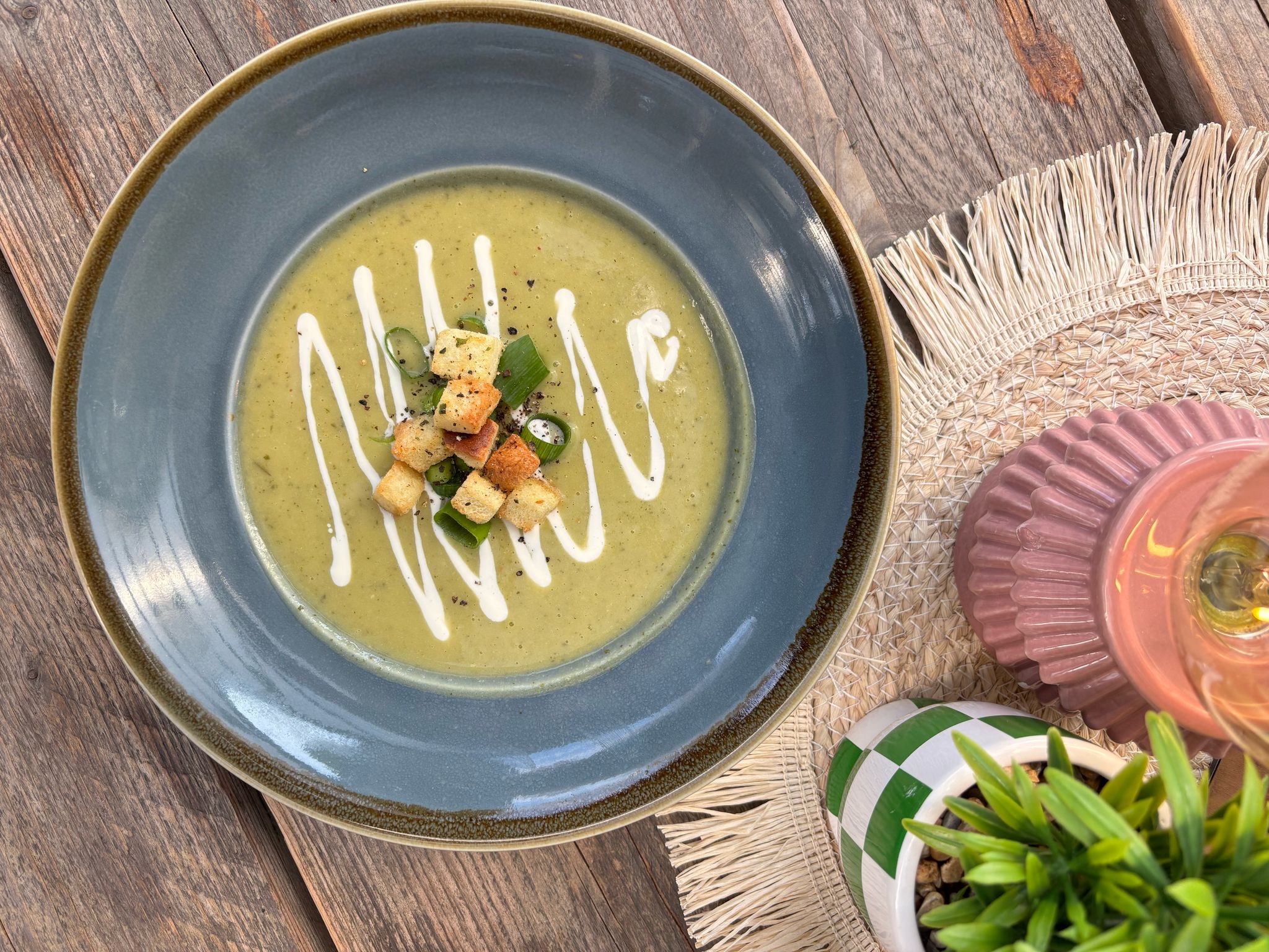soep a la carte Koeien in weiland