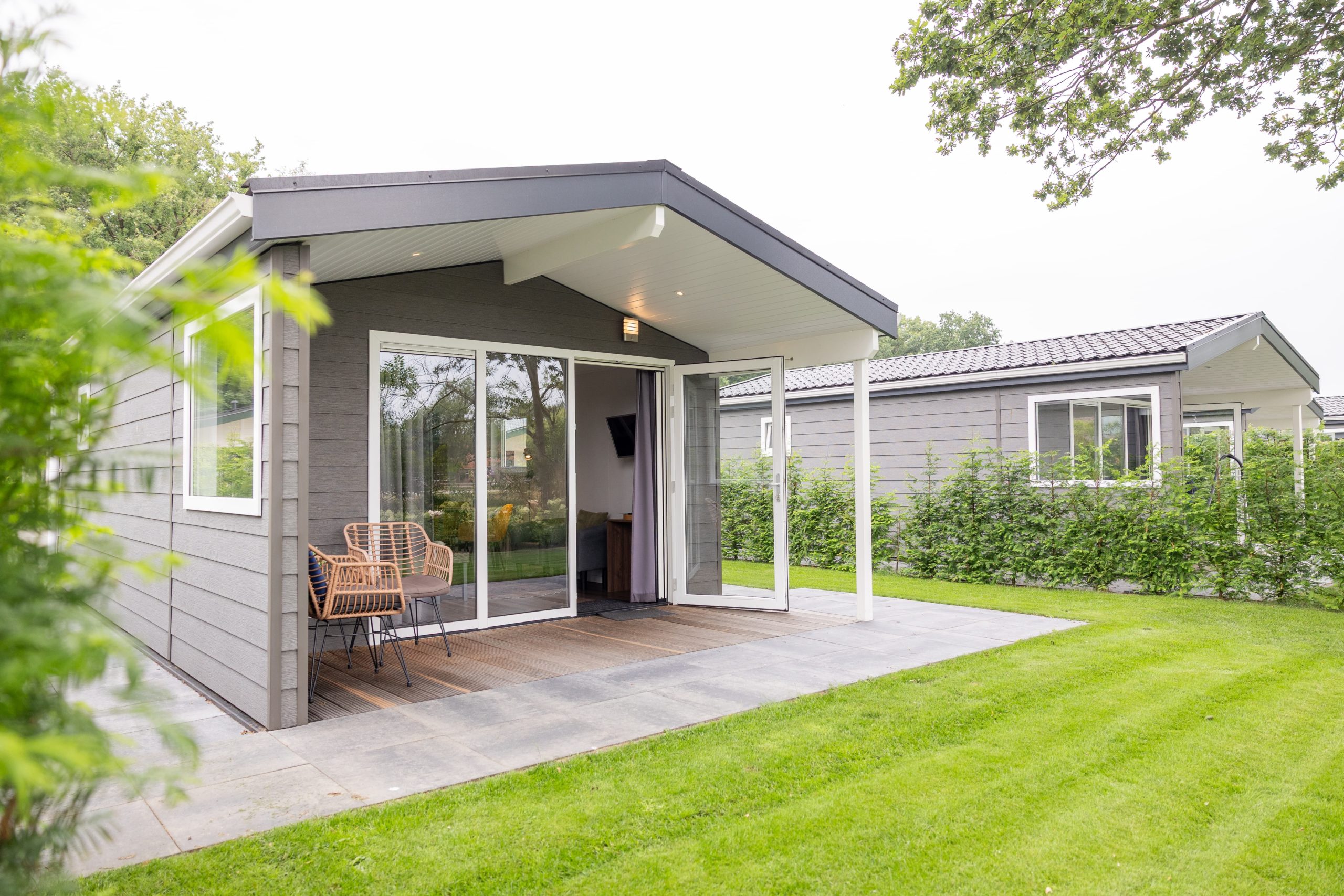 Huisje met veranda